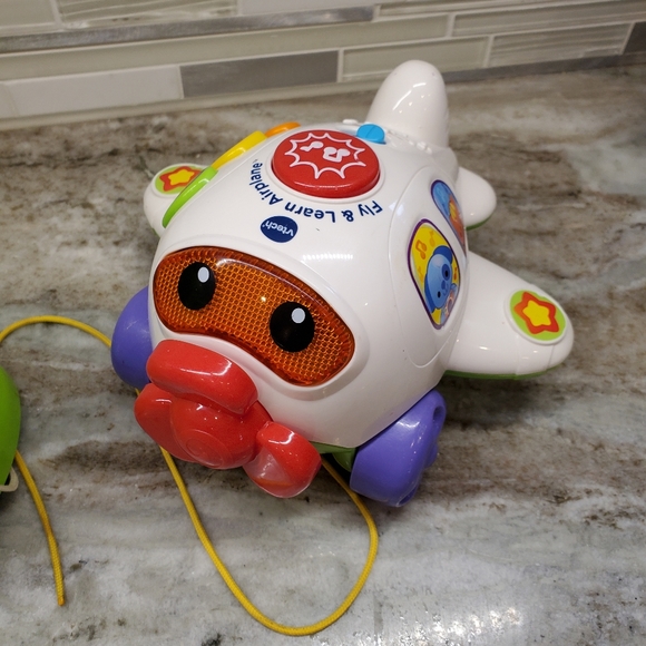 V-Tech Spina and Grin Snail And Fly and Learn Airplane - Picture 5 of 16